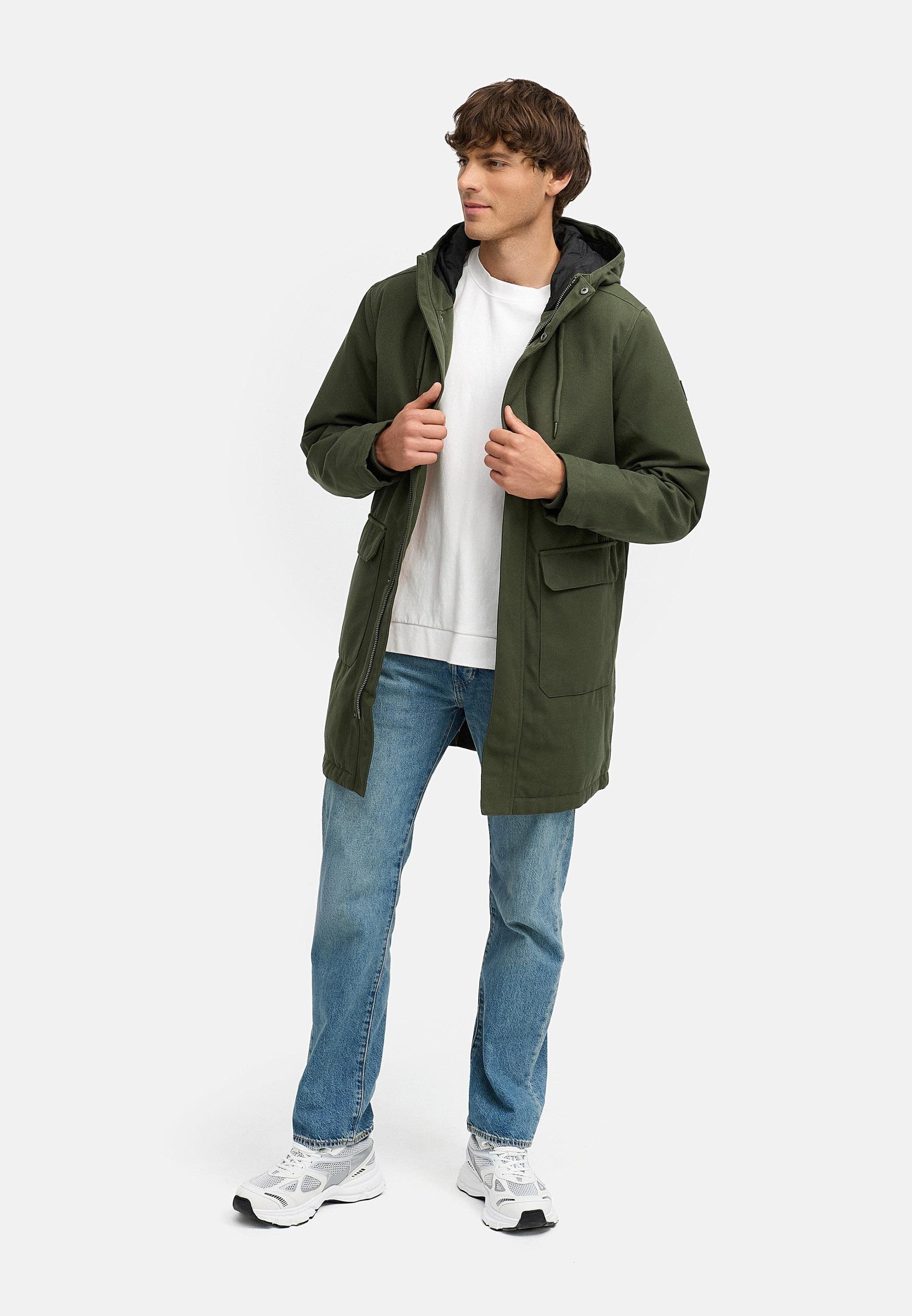Ragwear MR THEM - Parka - verde oliva scuro
