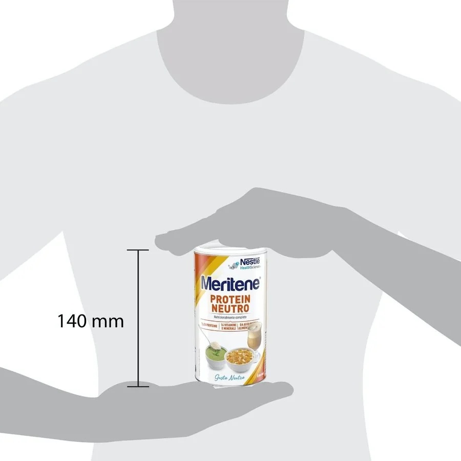 MERITENE Meritene Eiwit Neutraal Poeder Eiwitsupplement Vitaminen en mineralen 270 g Hoog eiwitgehalte
