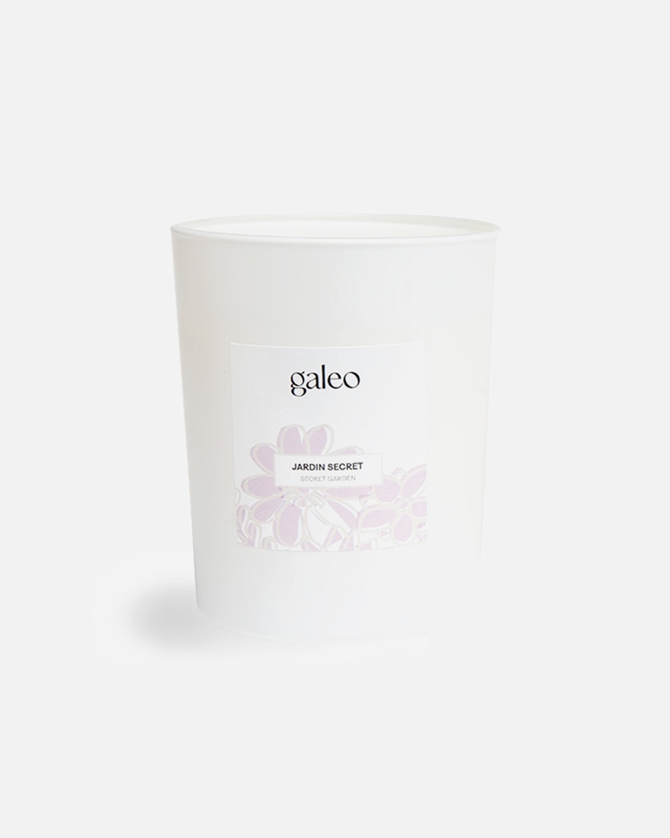 Galeo Bougie naturelle jardin secret