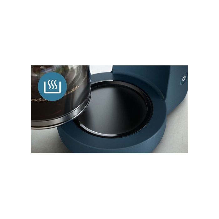 Cafetière - PHILIPS - HD7411/70 - 1.25L - Arrêt automatique - Filtre permanent