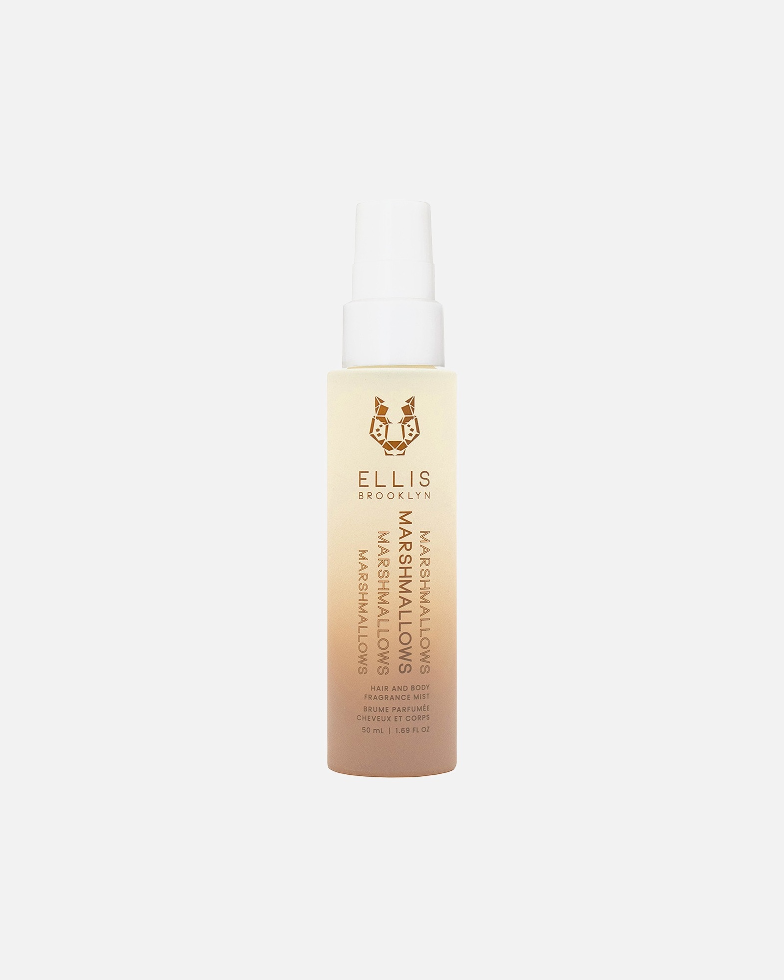 Ellis Brooklyn Body Spray mirisni sprej MARSHMALLOWS za kosu i tijelo - 50 ml