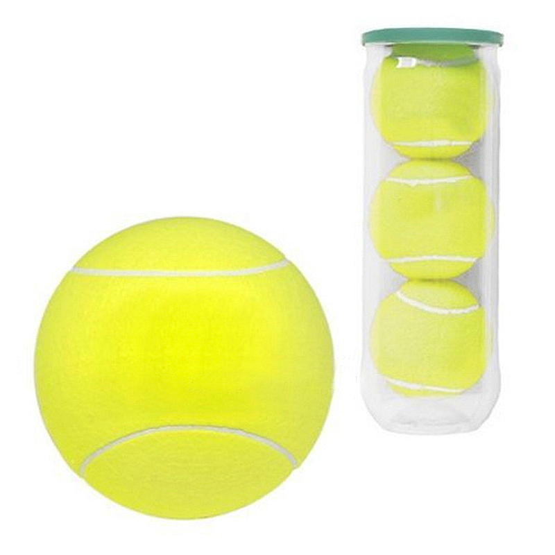 Pelotas de tenis, paquete de 3 en tubo