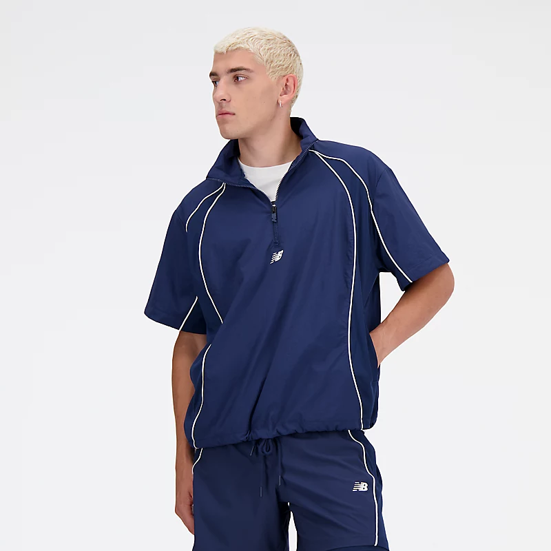 Basketball-Shootingjacke für Herren - NB NAVY