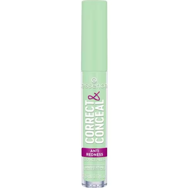 Essence Correct & Conceal 100 Univerzálny korektor proti začervenaniu pleti 3,5 ml