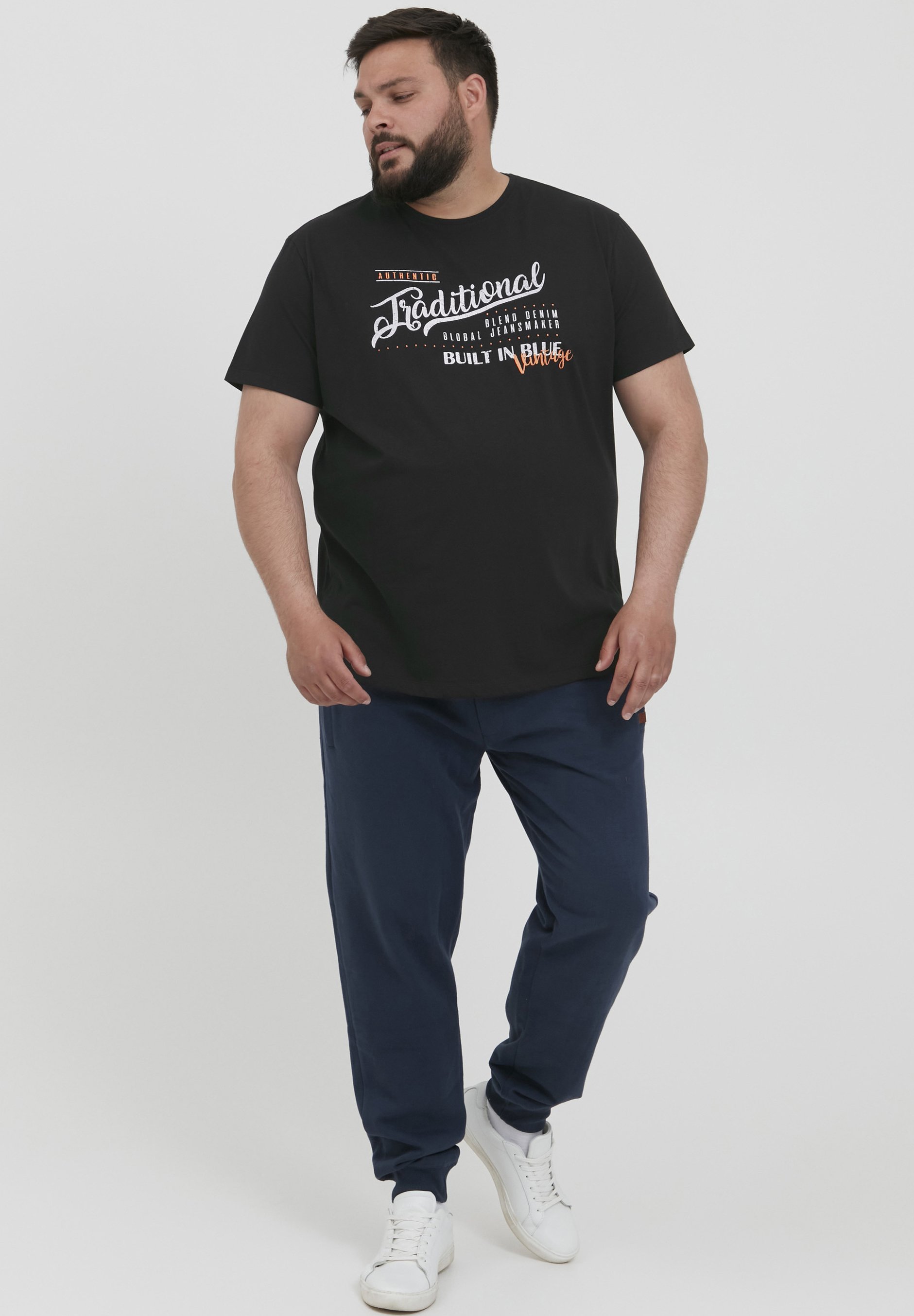 Blend BHBDOPPLER - T-shirt stampata - nera
