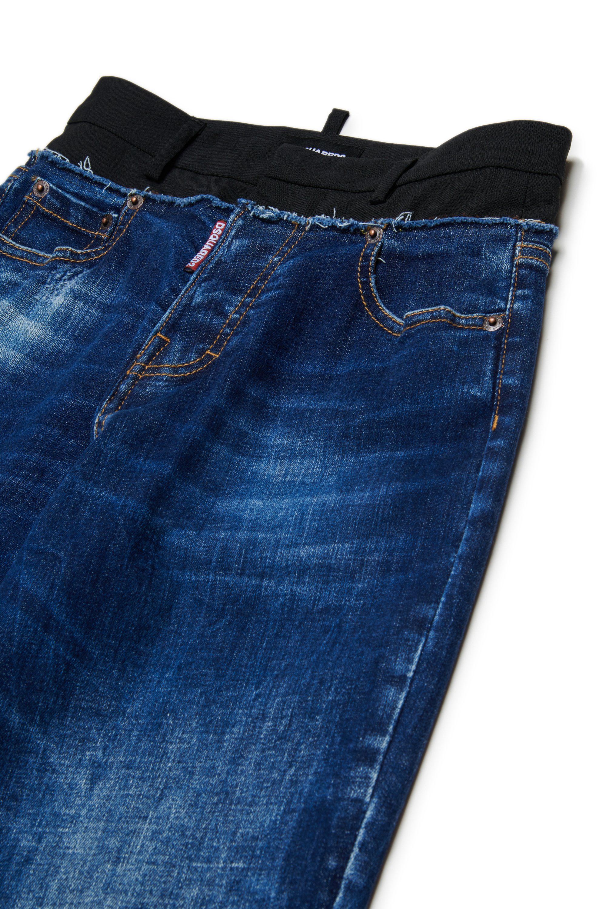 Dsquared2 UNISEXE - Jean droit - denim bleu