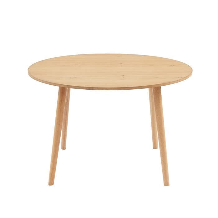 ORATELLO Esstisch, Eichenfurnier, 120 cm - Holz