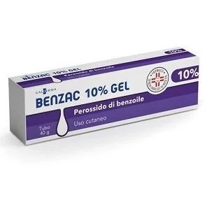 BENZAC Benzac 40 g gel 10% benzoylperoxide acnebehandeling