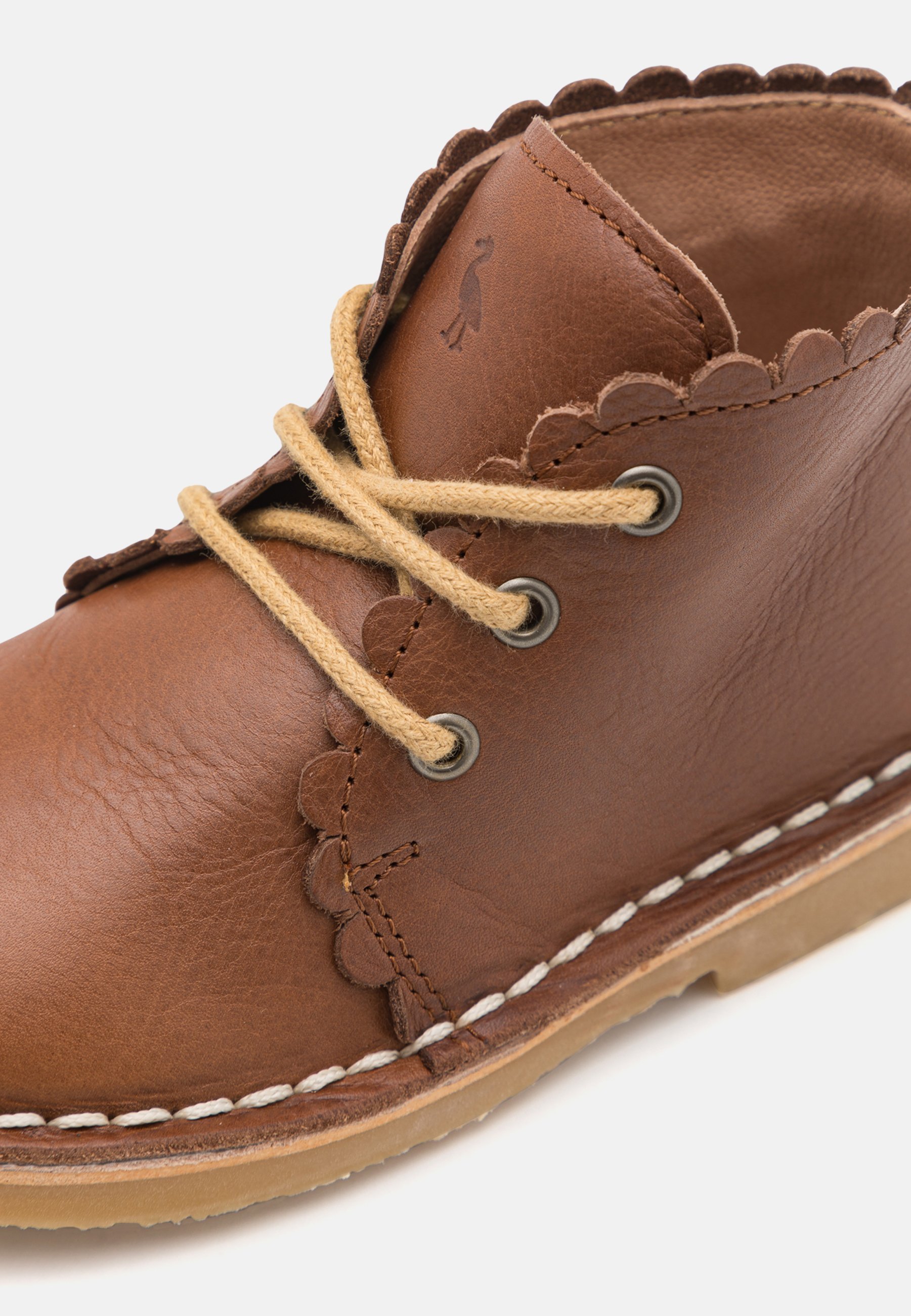 Petit Nord Copenhagen SCALLOP UNISEX - Veterschoenen - hazelnoot