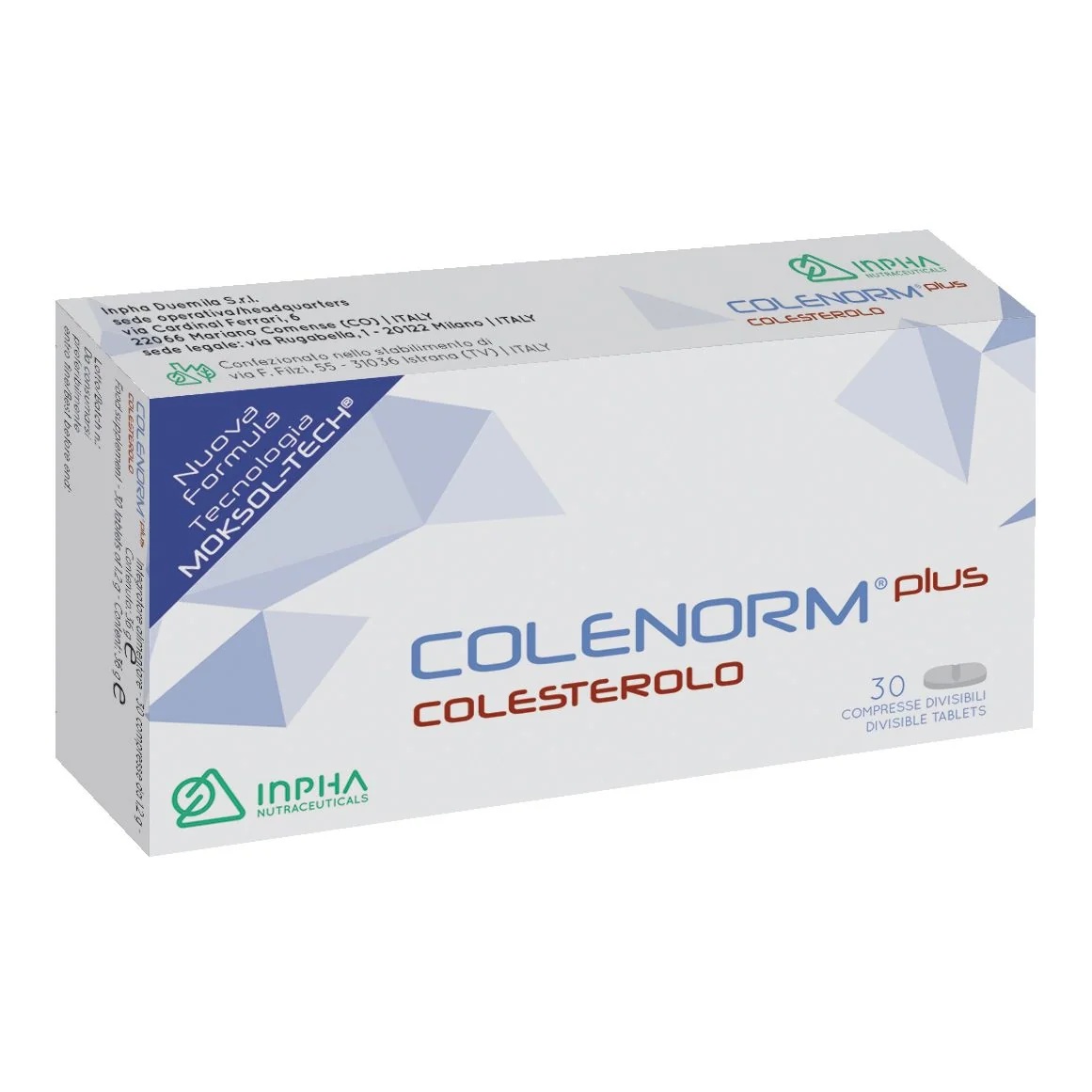 INPHA DUEMILA Colenorm Plus Colesterol 30 comprimidos