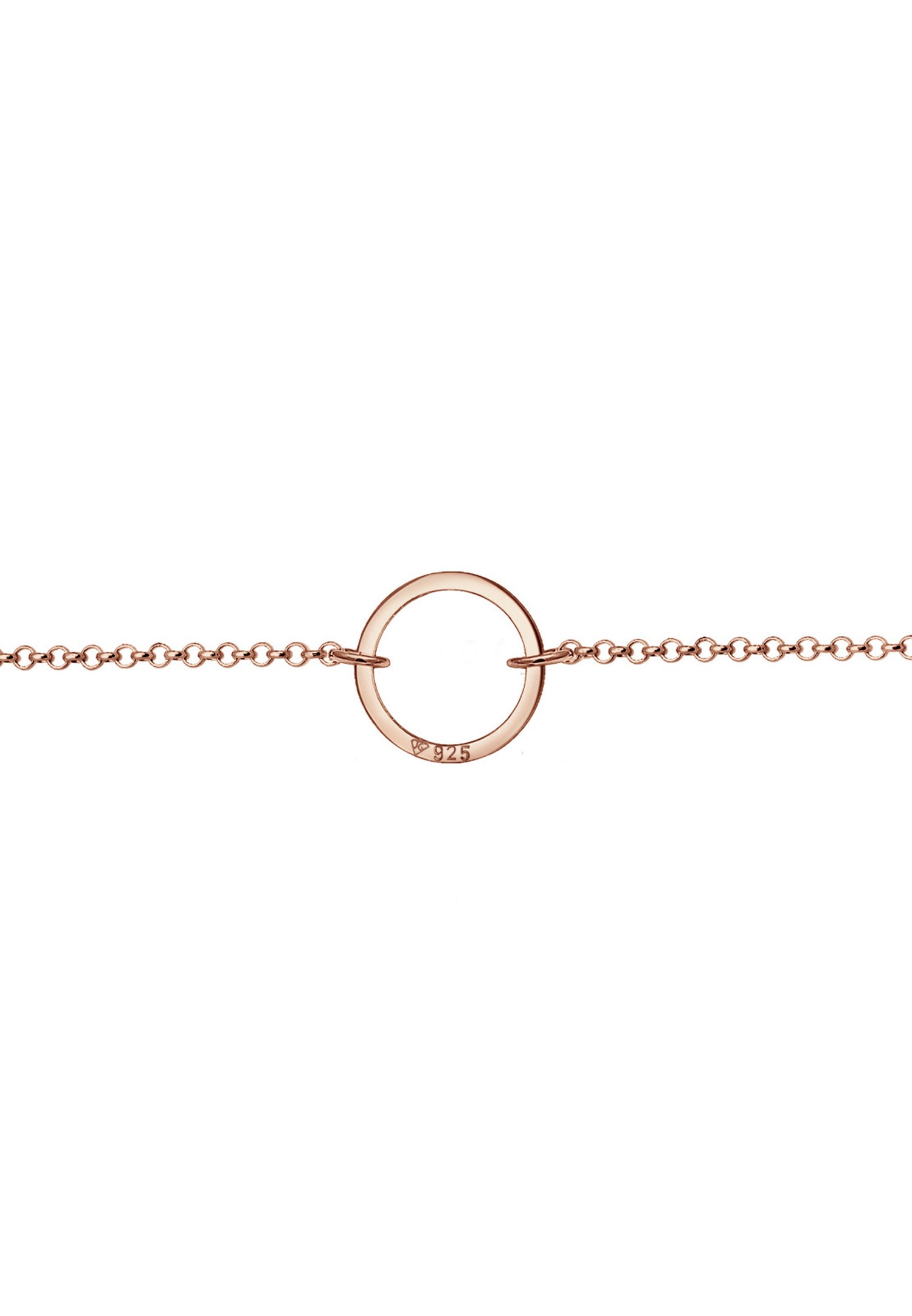 Elli Femmes Choker Cercle Tendance Géo en Argent Sterling 925