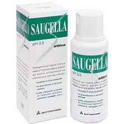 SAUGELLA Saugella Attiva Gel nettoyant intime au pH 3,5 antibactérien 250 ml hydratation intense