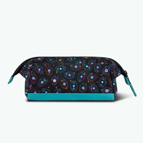 Cabaia School pencil case Rue Oberkampf - Dark blue school pencil case