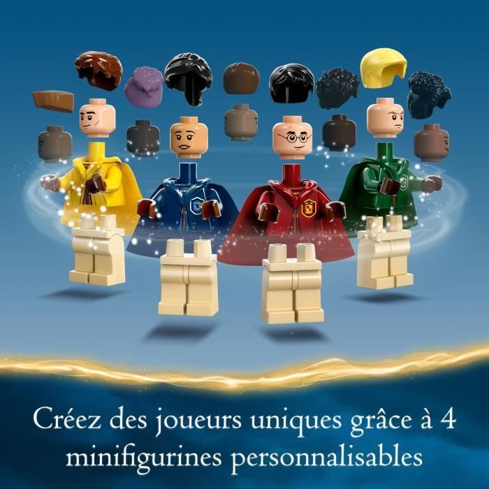 LEGO® Harry Potter 76416 Quidditch Trunk, 1 or 2 Player Toy, with 3 Quidditch Sets