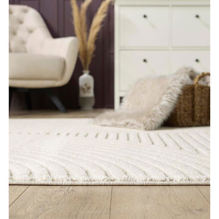 Alfombra moderna - THE CARPET - Everest 2251 - 80x150 cm - Efecto 3D - Diseño escandinavo