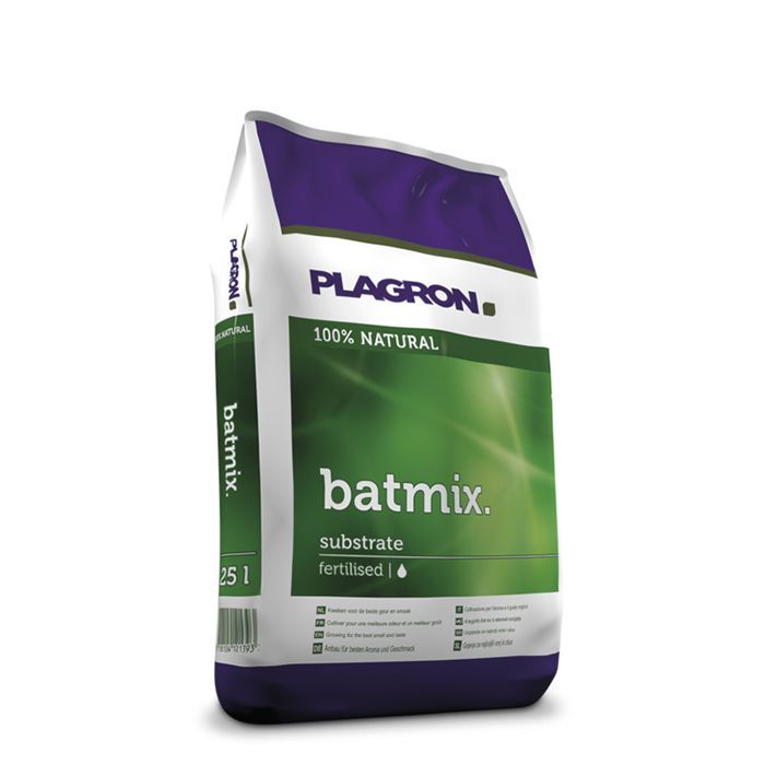 Plagron - Mezcla para murciélagos - 25L - Sustrato natural a base de guano de murciélago