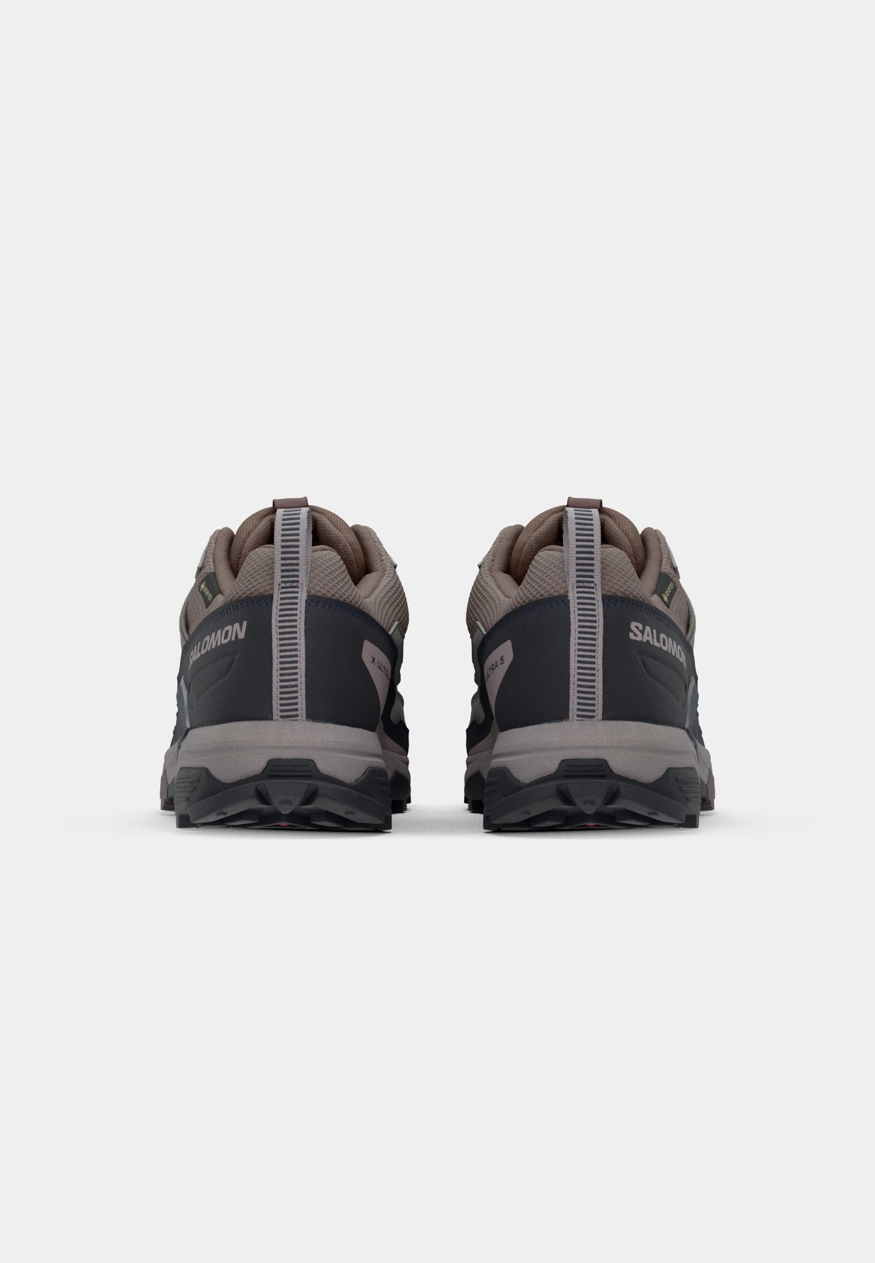 Salomon X ULTRA 5 GTX - Wanderschuhe - Eisen/Dunkelblau/Möwe