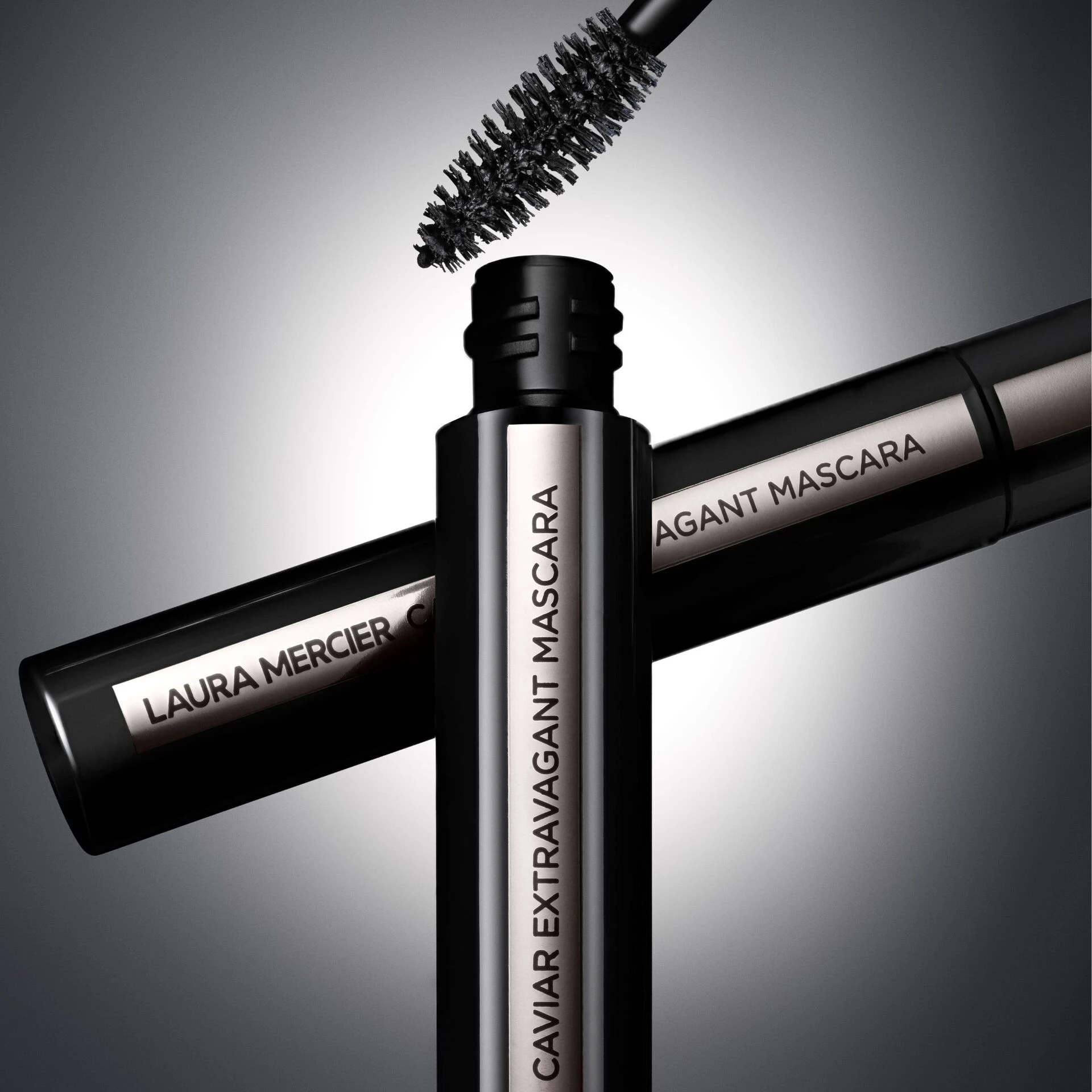 Caviar Extravagant szempillaspirál Mini Mini Black - Laura Mercier