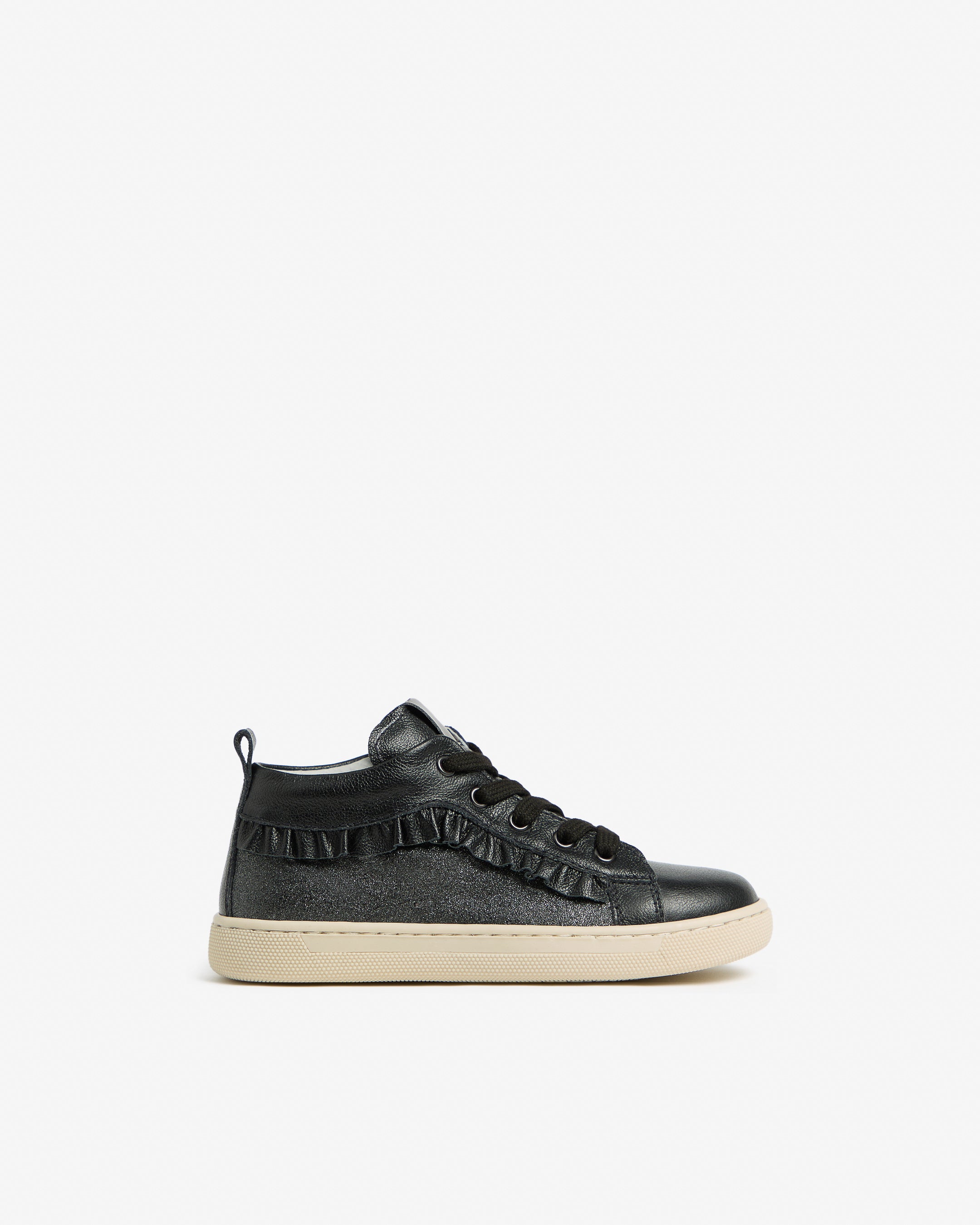  Junior-Sneaker für Mädchen aus Leder und Funktionsmaterial