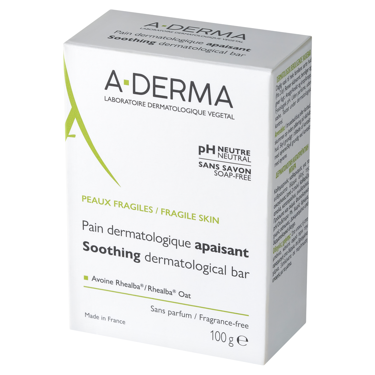Cubo dermatologico A-Derma 100 g