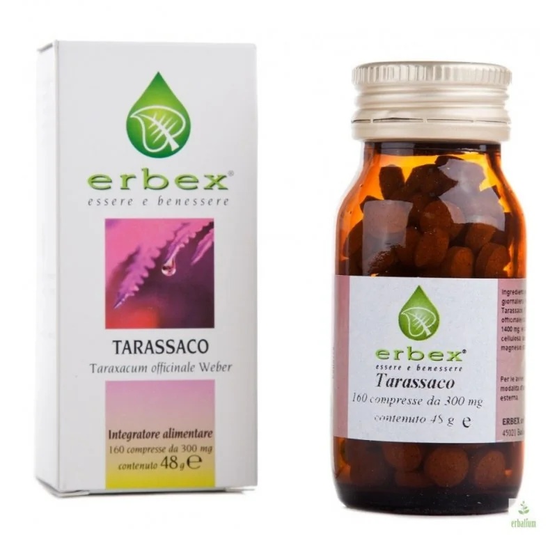 ERBEX Pissenlit Erbex 0,3 g 160 comprimés