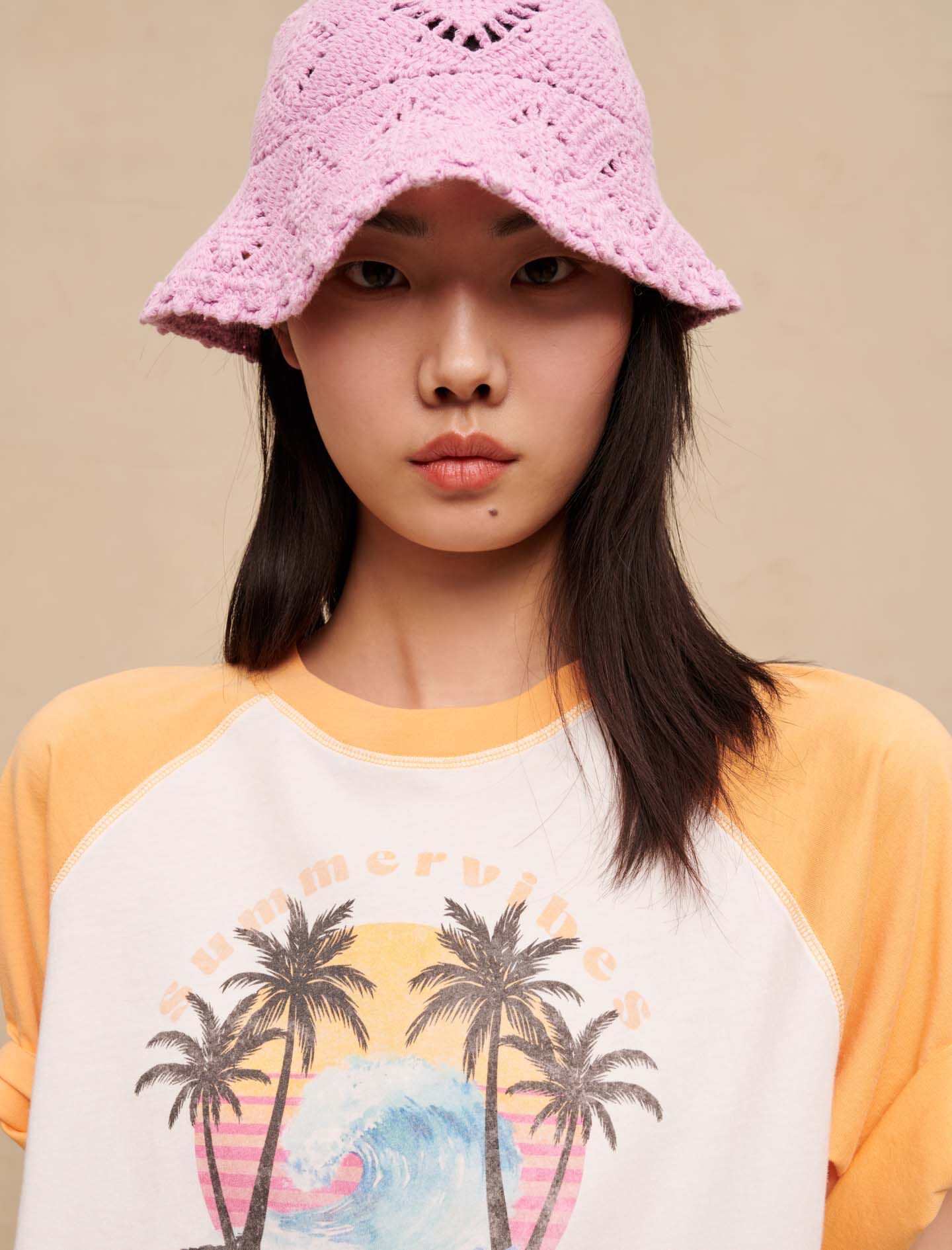 Tricou Paradise-Ecru