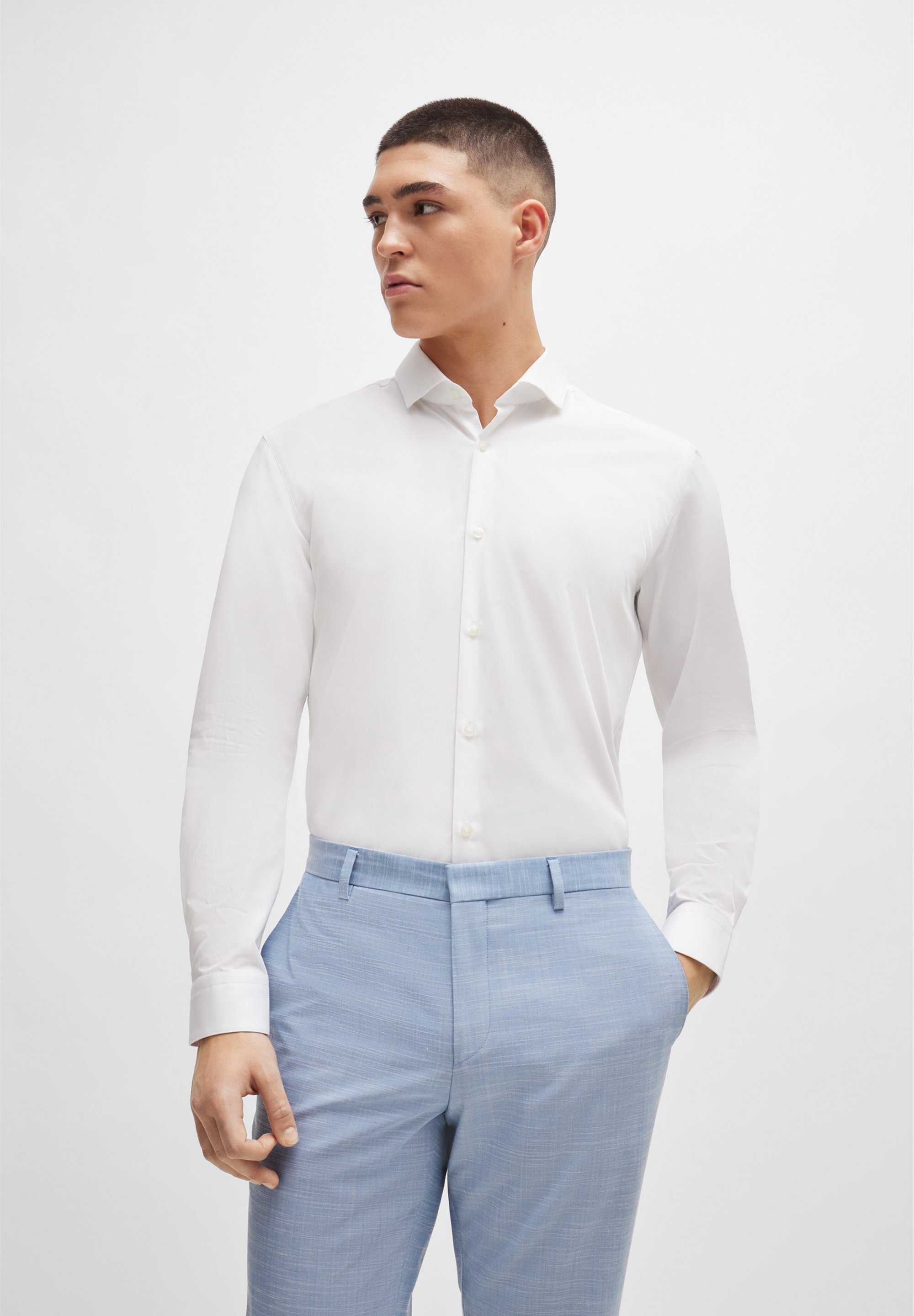 HUGO Formal shirt - weiß