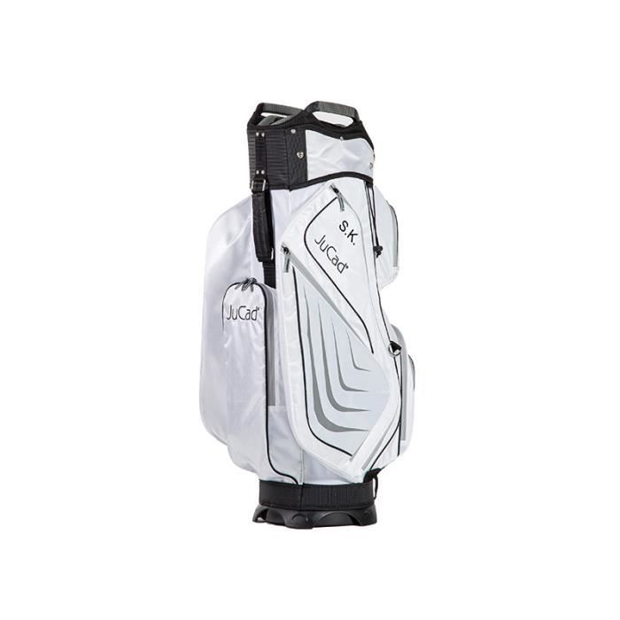 Bolsa para carrinho JuCad Captain Dry - Branco/Cinza - Golfe - JuCad