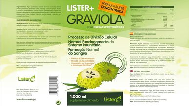 Graviola Lister Lister 1000 ml 1000 ml