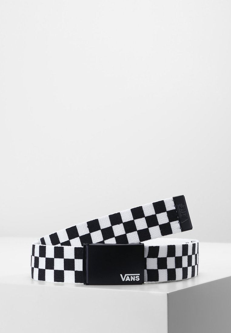 Vans MN DEPPSTER II WEB BELT - Cintura - nero/bianco