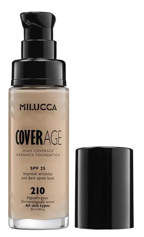 Milucca Coverage Foundation Podkład do twarzy, 210