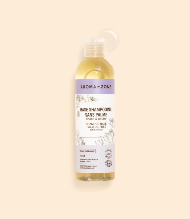 Base shampoing neutre sans palme 250ml