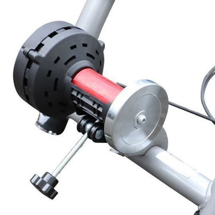 Hometrainer - Optimiz - Opvouwbaar - Magnetisch - Wit/Blauw - Voor volwassenen tot 100 kg