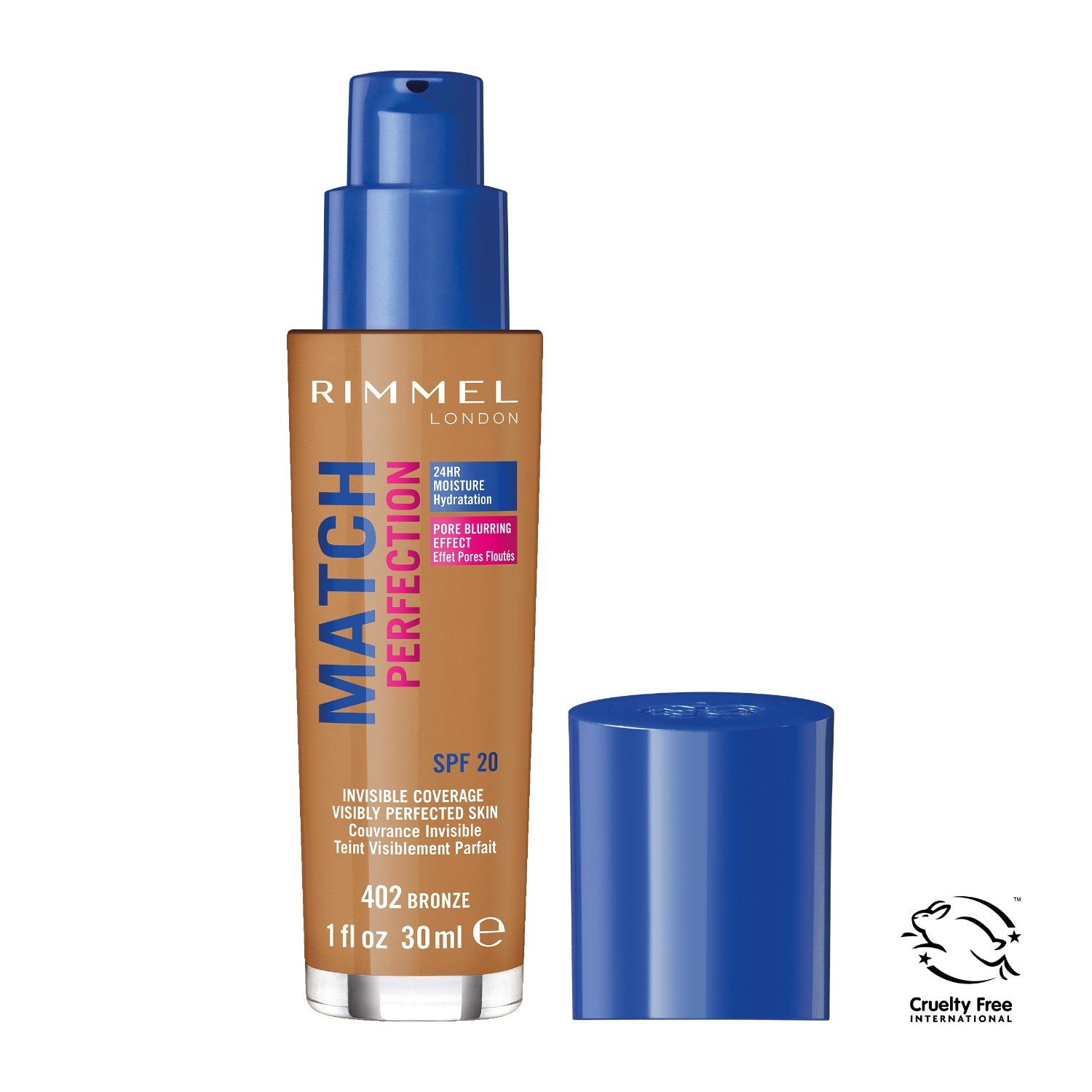 Rimmel London Foundation Match Perfection tekoči puder - 30 ml