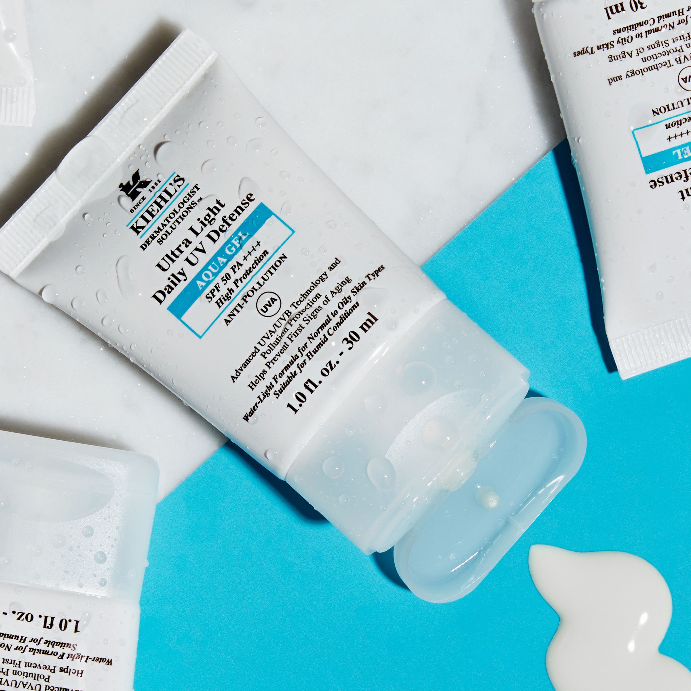 Ultra lahka dnevna UV zaščita Aqua gel za sončenje obraza Luksuzni ciljno usmerjeni tretmaji