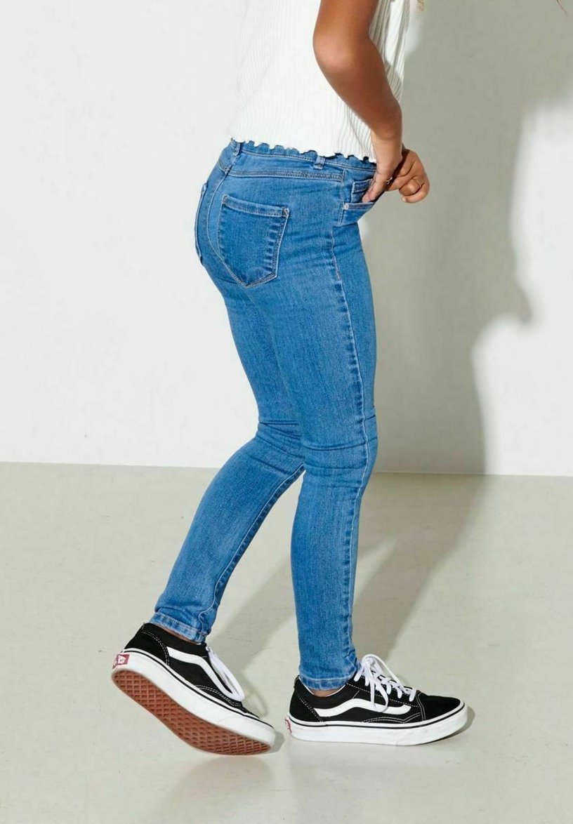 Jeansy ONLY GIRLS Skinny Fit - średni niebieski denim