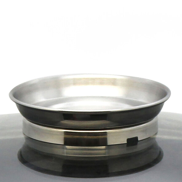 Serveerschaal van gegoten aluminium, 28 cm
