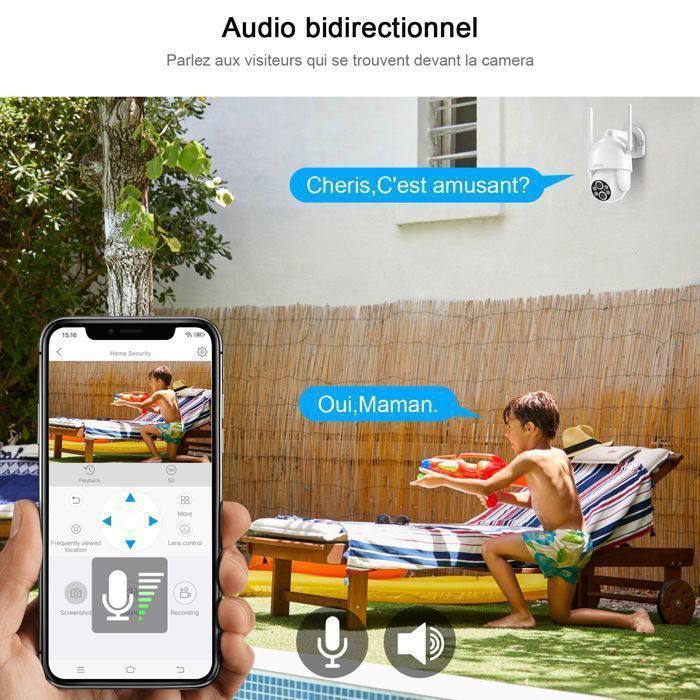KIT Caméra de Surveillance 10
