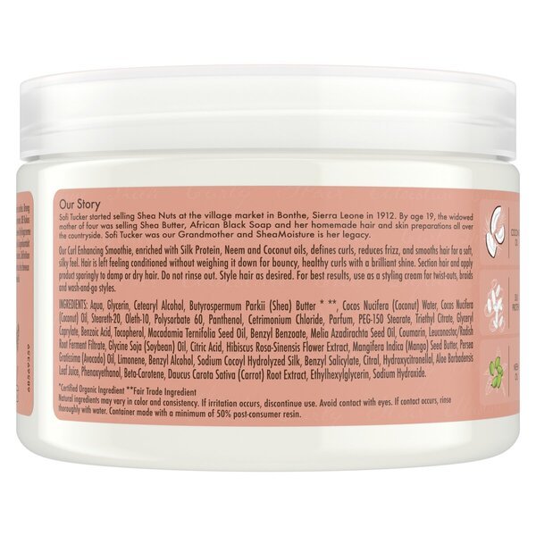 SheaMoisture smoothie s kokosom in hibiskusom za izboljšanje kodrov<br>326 ml