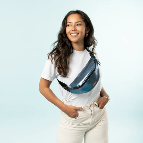 Cabaia Sac banane Small Larissa bleu marine