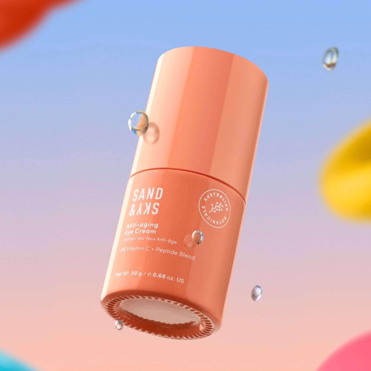 „Sand & Sky“ senėjimą stabdantis paakių kremas – 20 g