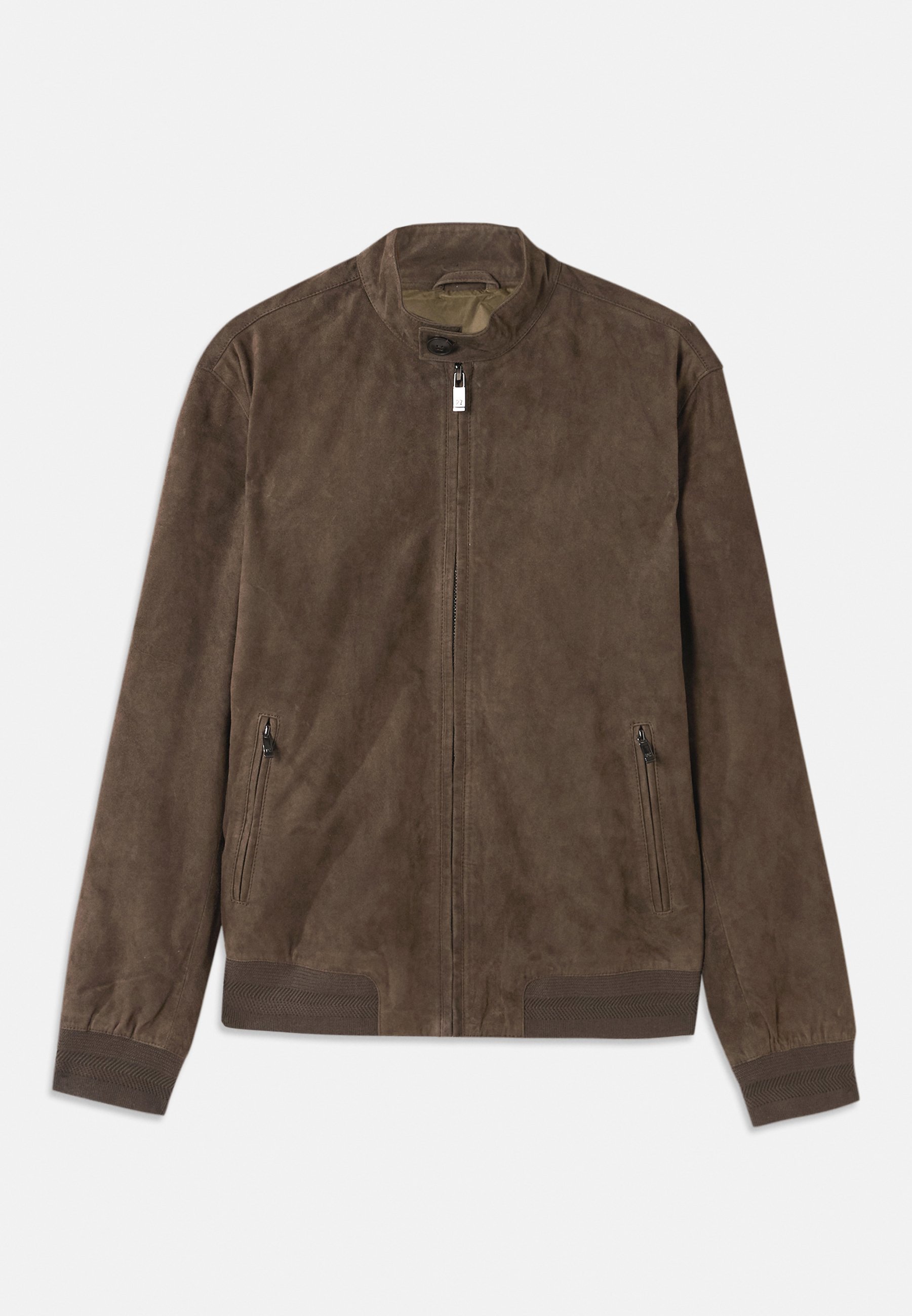 Veste en cuir Pal Zileri - marron
