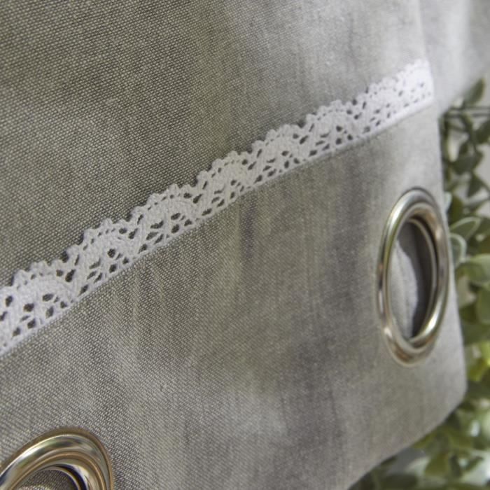 Cortina - HOY - ENCANTO - Chambray Capucine - 140 x 240 cm