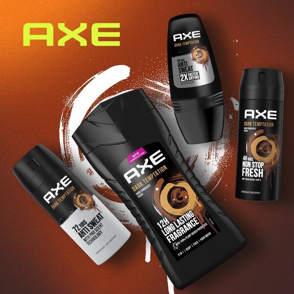 Axe Dark Temptation 3-u-1 gel za tuširanje 250ml