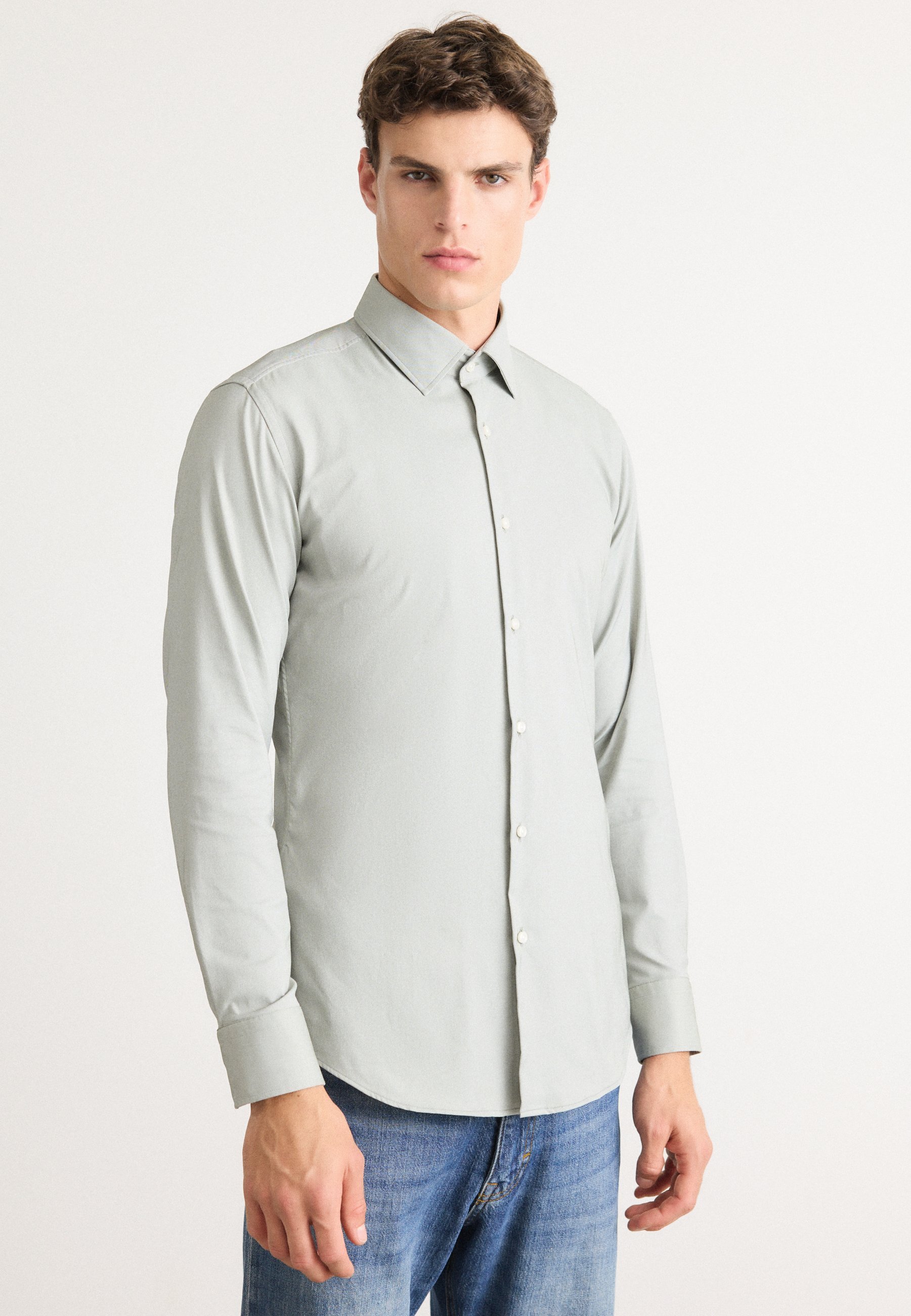 BOSS HANK KENT - Shirt - middengroen
