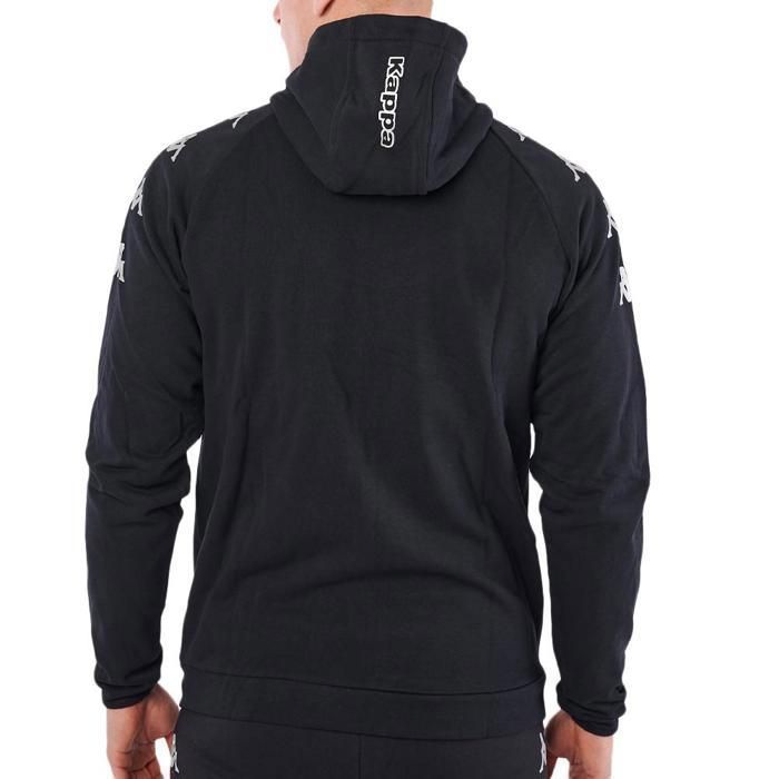Veste homme - Kappa - Divieto - Noir - Manches longues - Multisport (montagne)