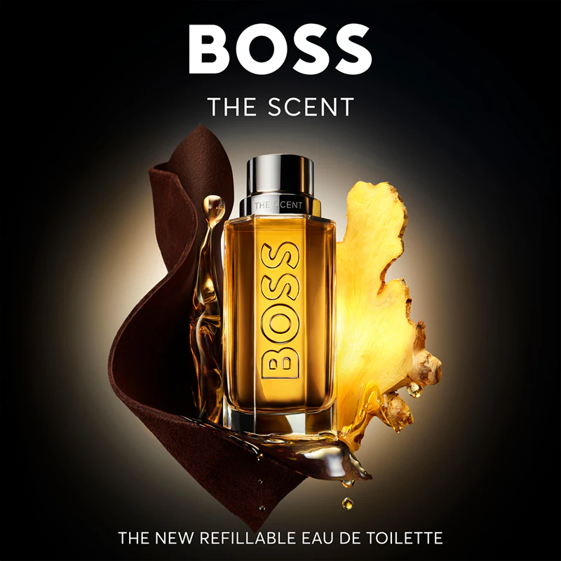 Hugo Boss BOSS The Scent, loção pós-barba para homens.