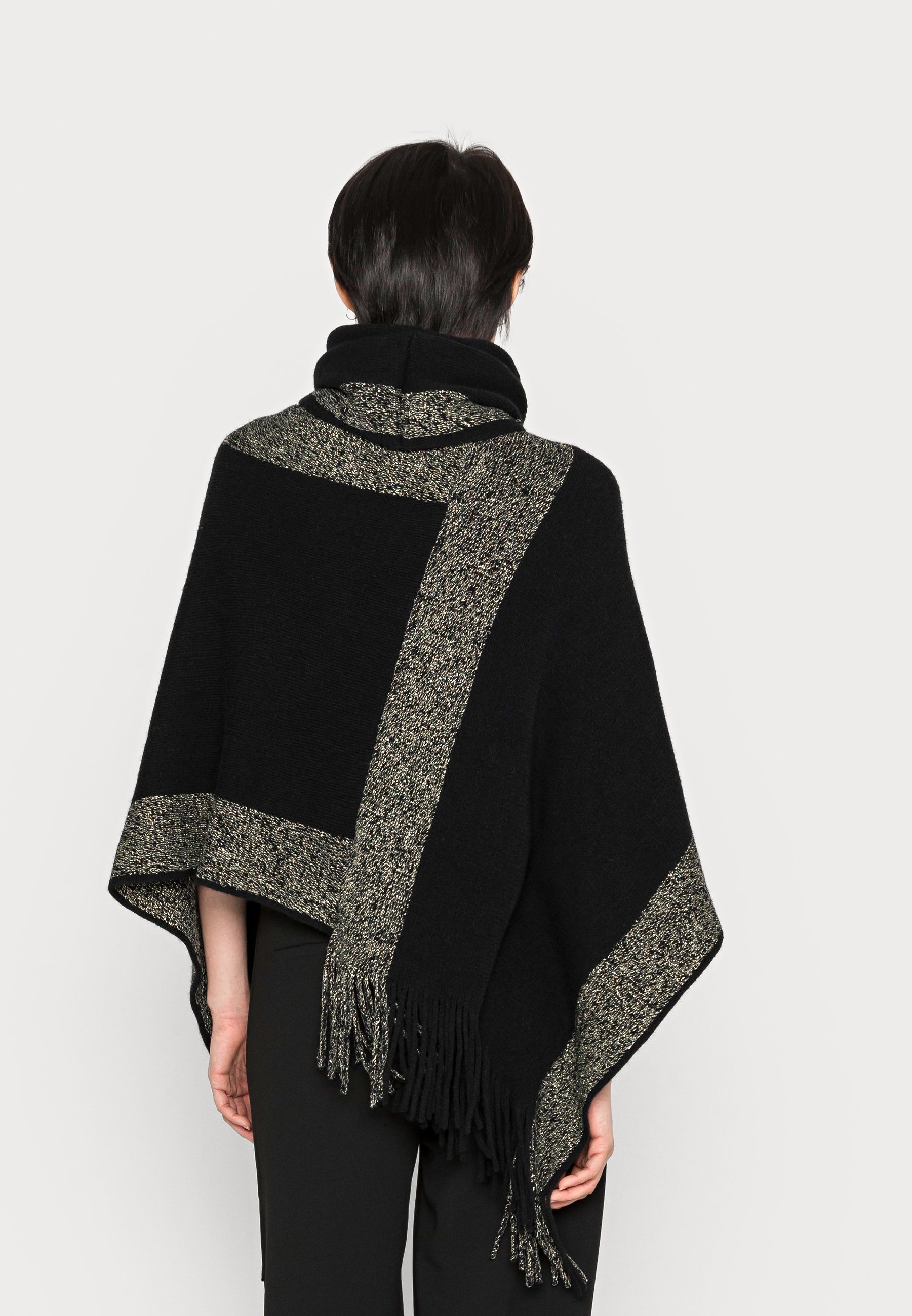 Anna Field cape - zwart/goud
