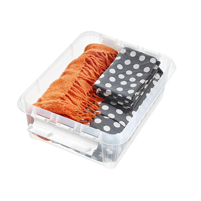 Contenitore SmartStore™ con coperchio, 21 litri, per la casa, L50 x P39 x H18 cm.