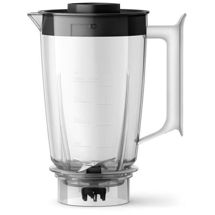 Blender mixeur - PHILIPS - HR2041/41 - Série 3000 avec gourde - 450W -1.9L - Noir